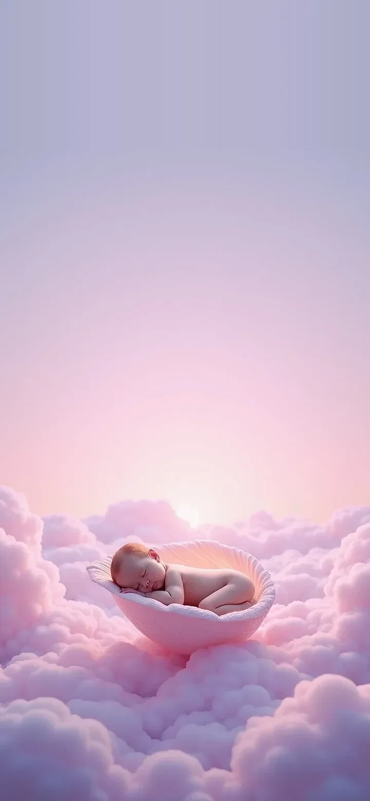دعوات مواليد إلكترونية — تصميم 3